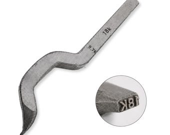 18k Hallmark Punch | Metal Stamping Tool for Marking Gold Jewellery | Jewellery Making Tools