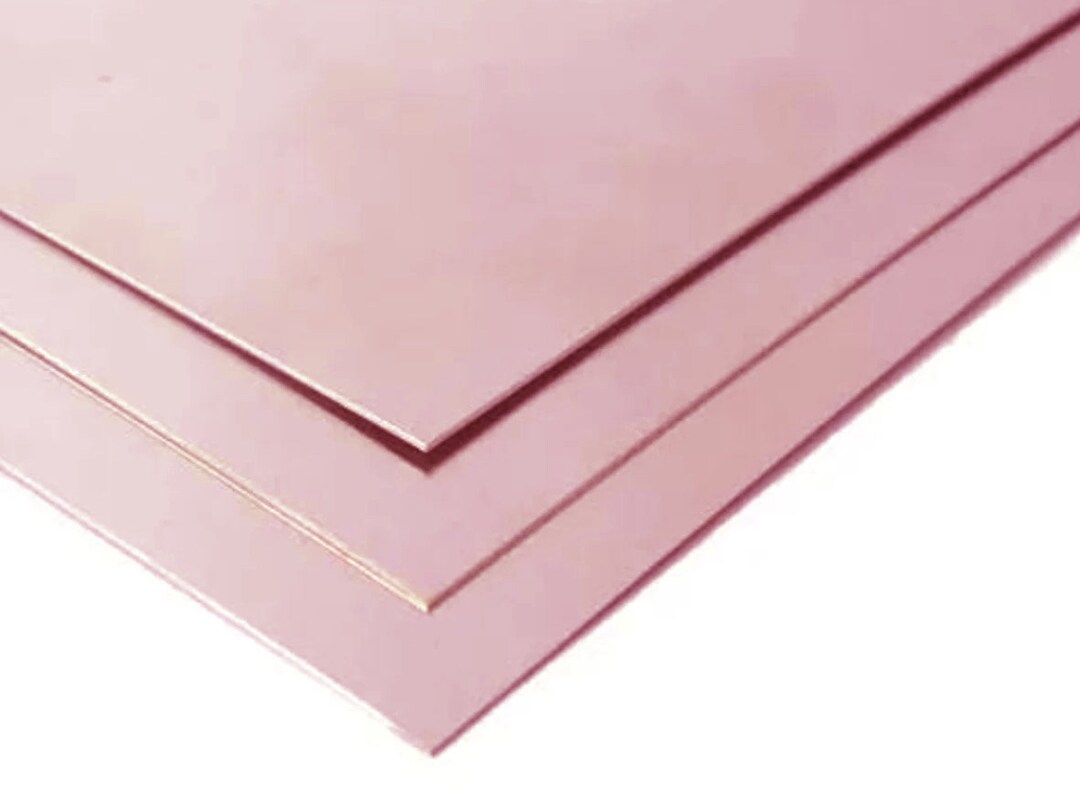 14k Rose Gold Solder Sheet, 585 Pink Gold Solder Strip, Medium Hard