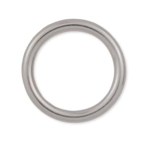 9k White Gold Closed Jump Rings, Thin Jump Rings For Necklace Chain Earrings, 9ct Gold Jewellery Connector Rings, Jewellery Making Supplies