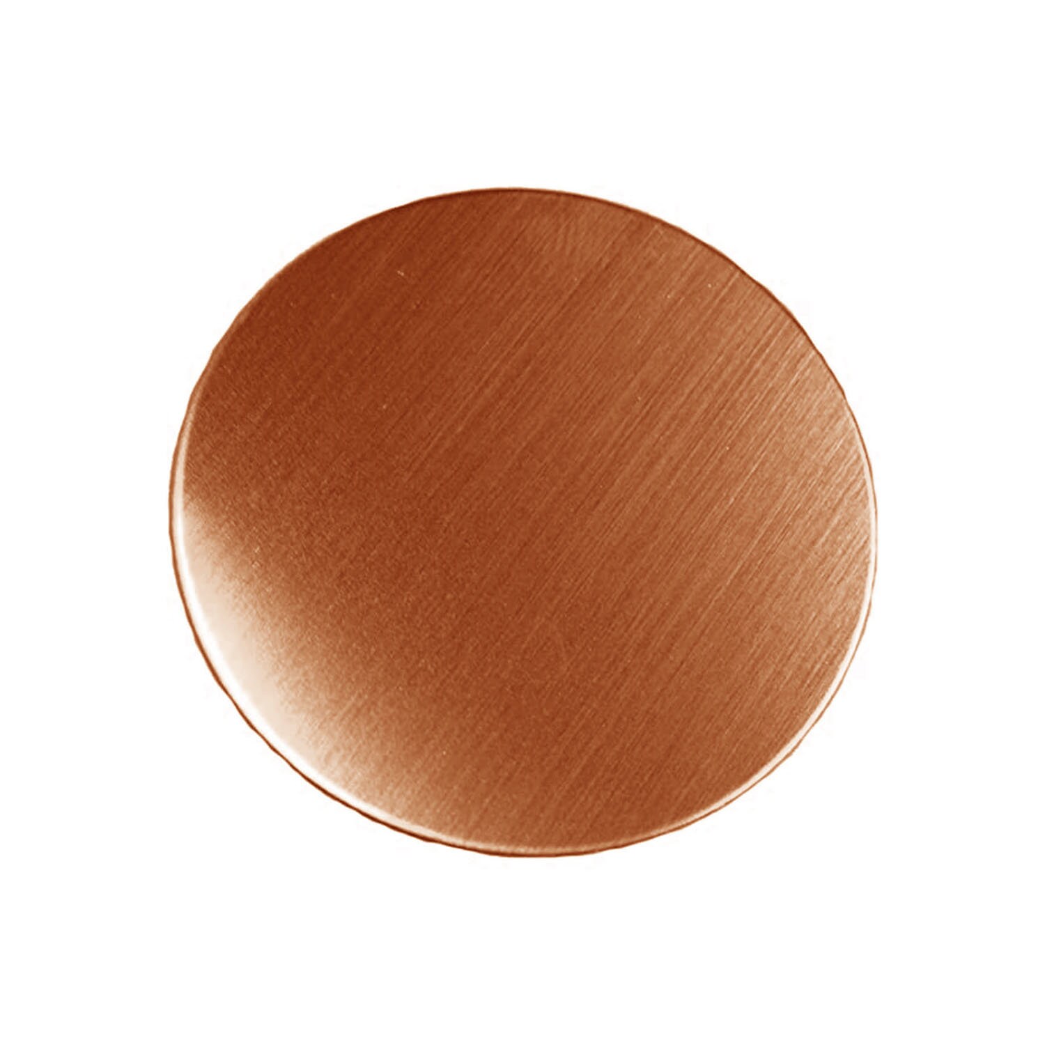 Solid Copper Open Circle Stamping Blanks - 25.5mm Diameter 24 Gauge (2)