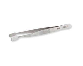 Paddle Tip Tweezers | Precision Steel Tweezers for Jewellery and Beadwork | Jewellery Making Tools