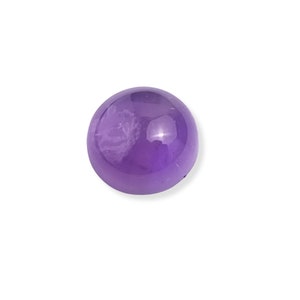 Round Natural Amethyst Cabochon, Loose Semi Precious Gemstones for Jewellery Making, Flat Back Round Amethyst Cabochon, Australian Gemstones