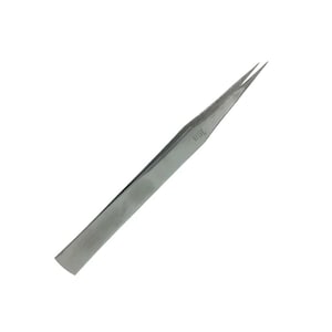 Fine Tip Tweezers | Anti Acid, Stainless Antimagnetic Tweezers | Premium Quality | Fine Point Tweezers | Size #1 | Jewellery Making Tools
