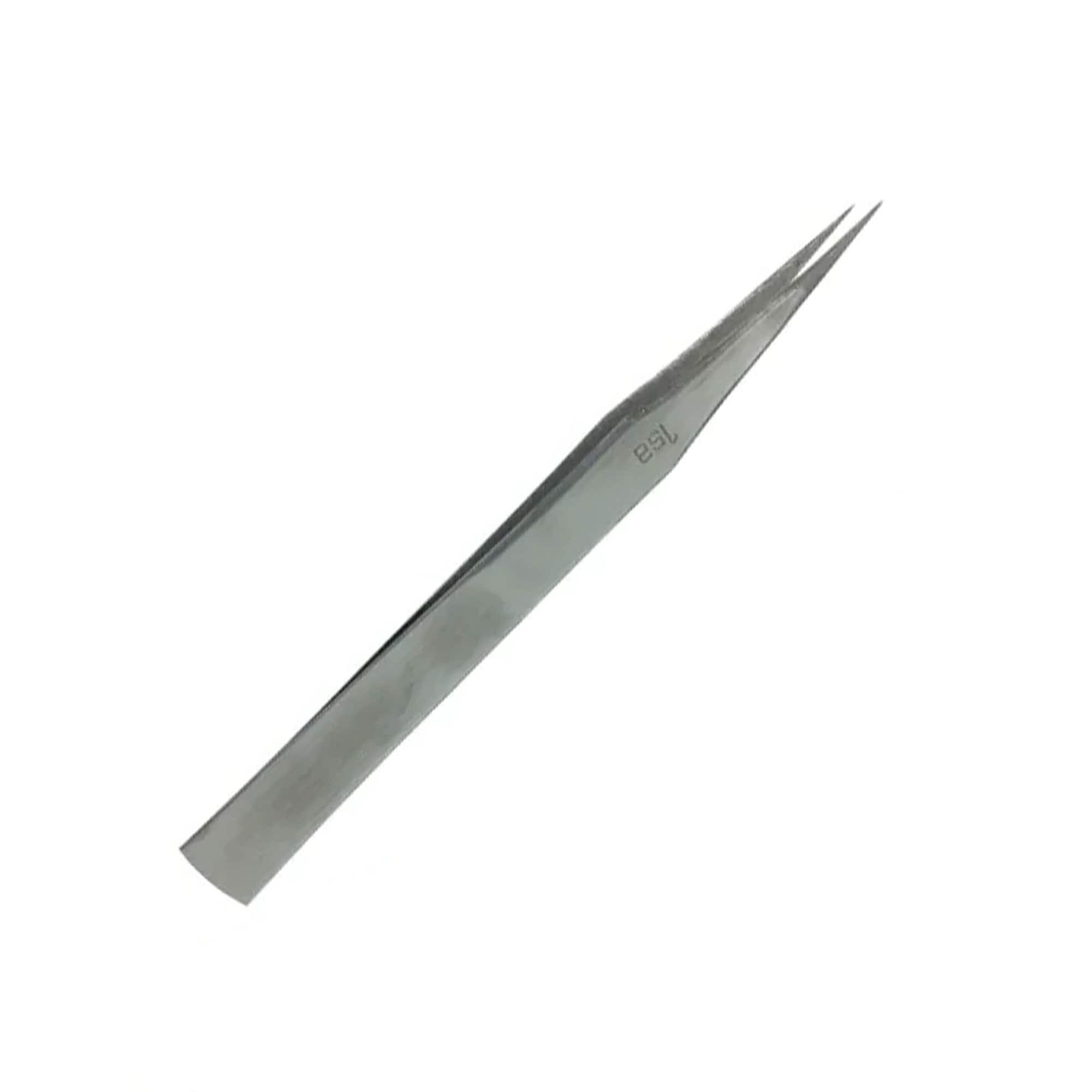4PC Straight and Offset Stainless Steel Lab Tweezers with Rubber Tips -  Cynamed Inc.