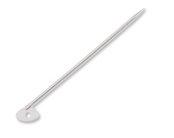 Sterling Silver Brooch Pin - Silver Needle Pin For Brooch Making - 925 Silver Brooch Pin - Brooch Making Supplies