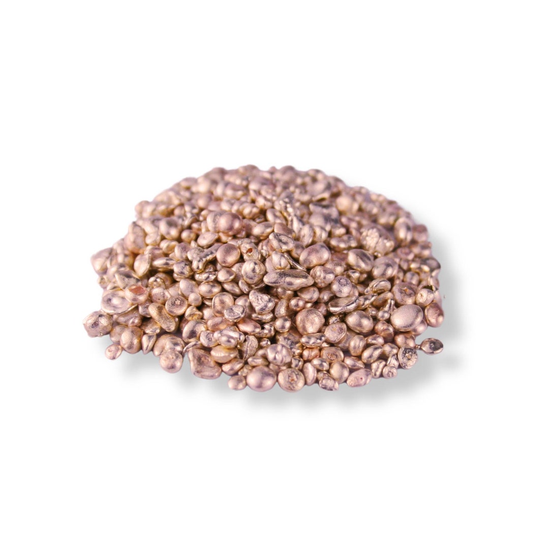14k Rose Gold Casting Grain, 585 Pink Gold Granule, Genuine Raw Solid