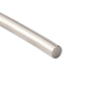 May include: A silver metal rod with a rounded end.