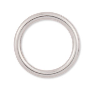 Closed Jump Rings Sterling Silver, Thin Jump Rings For Necklace, Chain, Earrings, Jumping Rings, Silver Connector Rings, Jewellery Findings