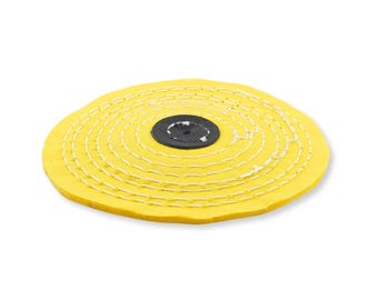 6" Knife Edge Muslin Buffs | Polishing Wheels for Jewellery Buffing  | Jewellery Making Tools