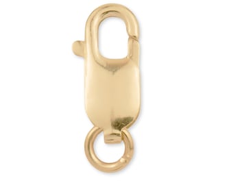 May include: Gold-toned lobster clasp with a round jump ring. This clasp is used for jewelry making.