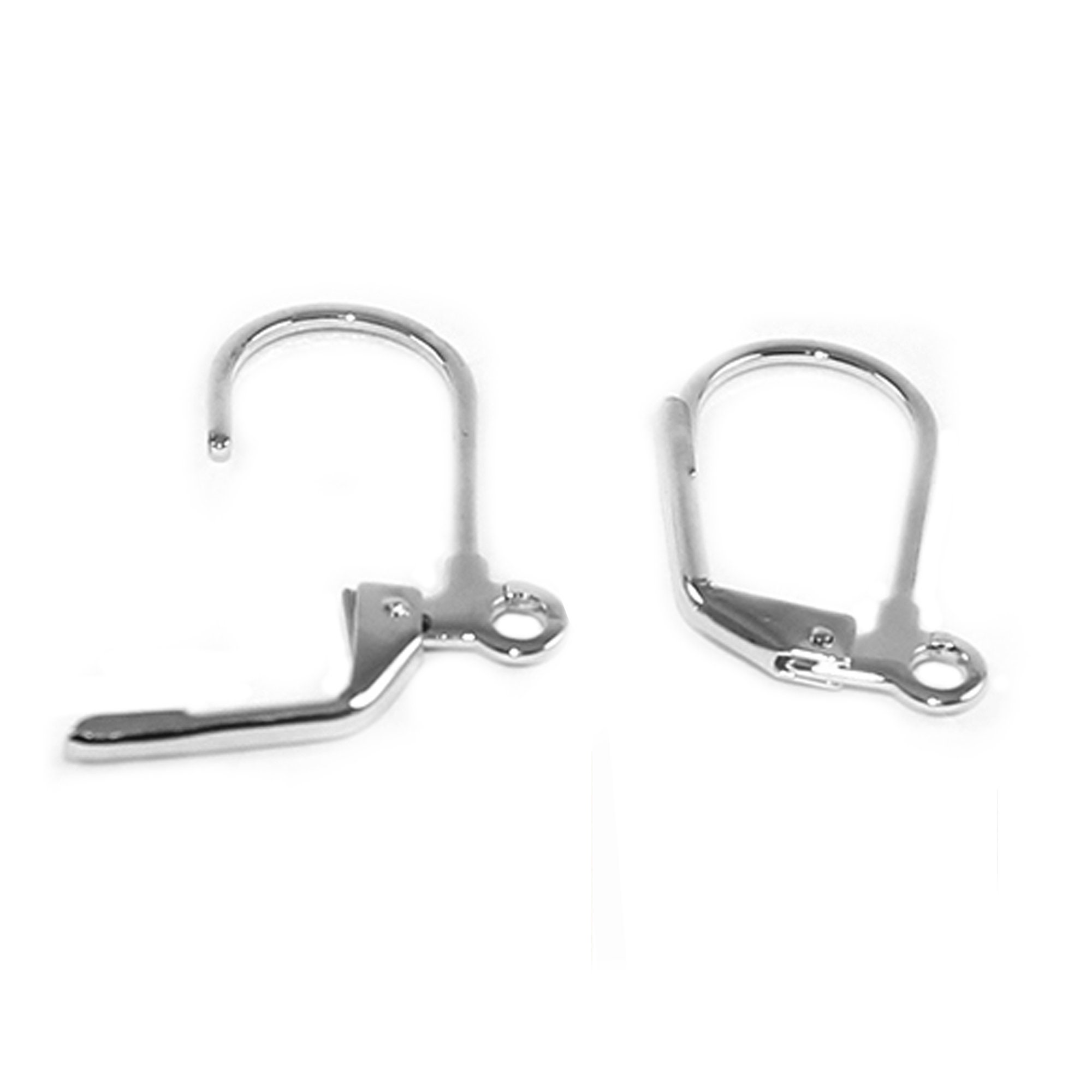 100 Rubber Bell Shaped Fish Hook Earring Backs Stoppers Clutches