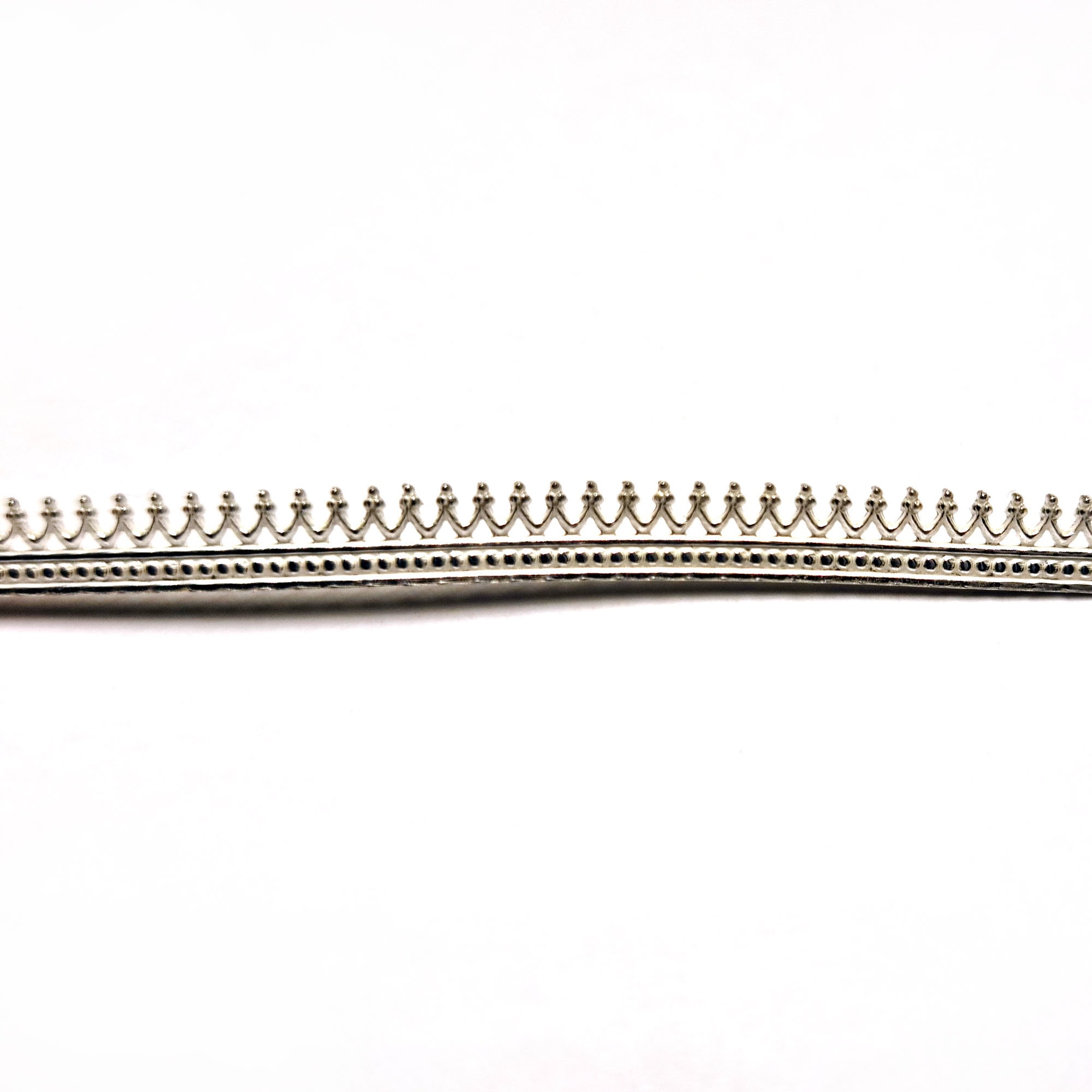 925 Silver Gallery Strip Sterling Silver Crown Gallery Wire Etsy