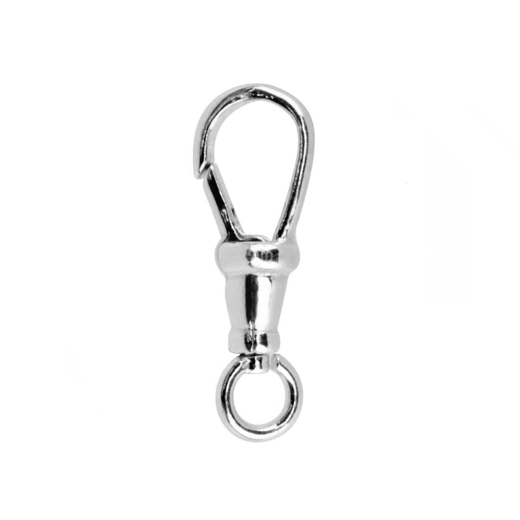 Bulk Lobster Swivel Clasp D Ring Key Ring Keychain Lanyard Finding Silver  Tone