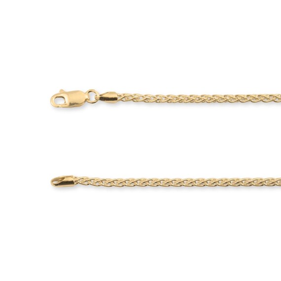 9ct yellow gold wheat chain 9ct yellow gold wheat chain