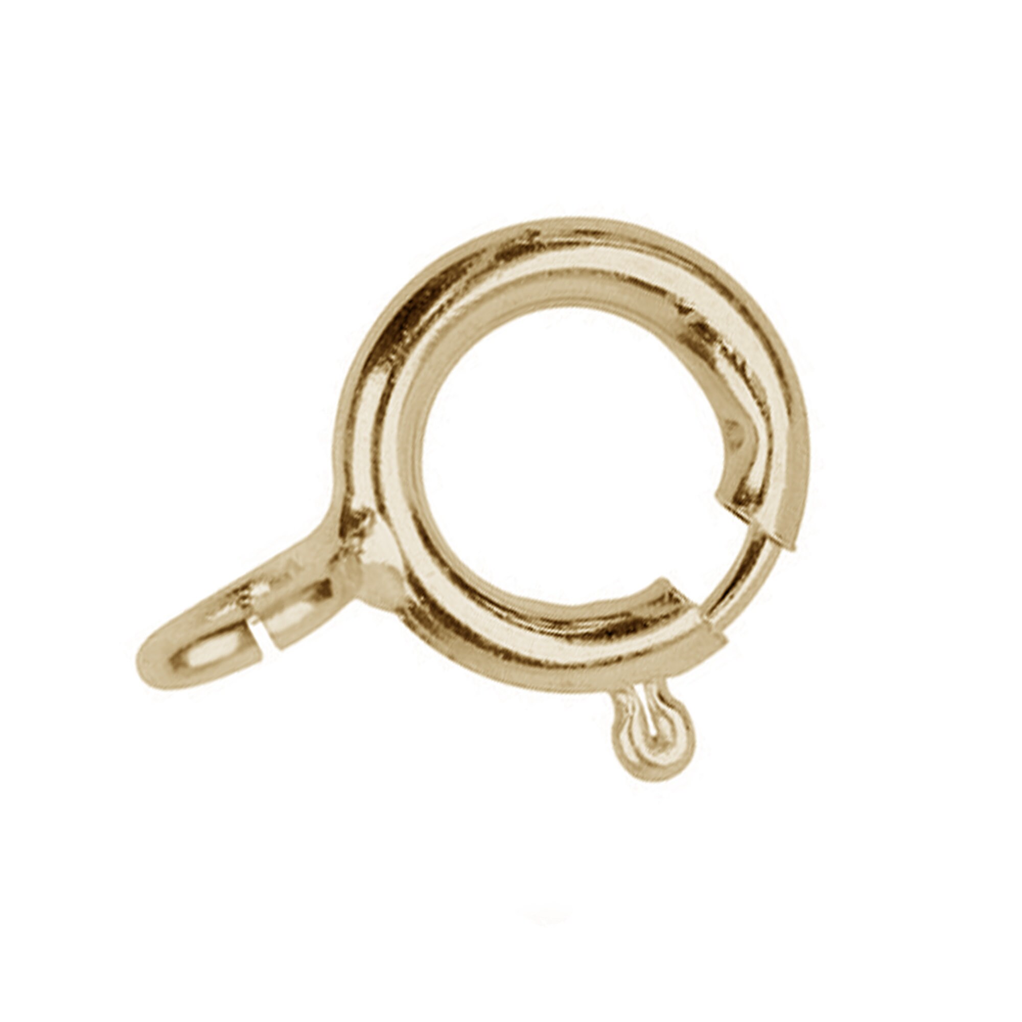 Ring with clasp clearance