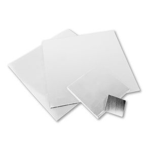 940 Argentium Silver Sheet Metal, Silver Blanks, Silver Flat Sheet For Jewellery Making, Ultra Hypoallergenic, Stamping & Engraving Sheet