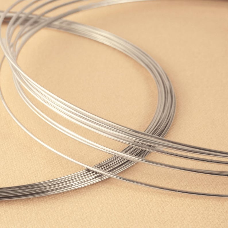 Silver Solder Wire | 50cm | 0.5mm & 1.0mm Thickness | Extra Easy, Easy, Medium, Hard | Silver Solder for Jewellery Making | Jewellery Solder image 2