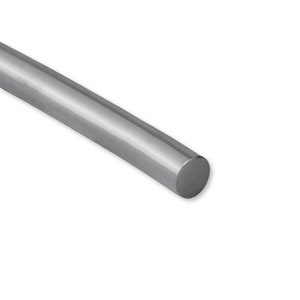 May include: A silver metal rod with a rounded end.