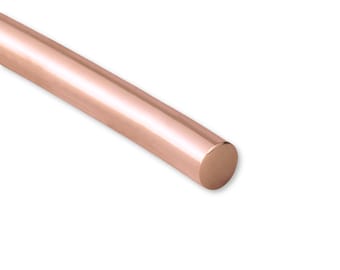 18k Solid Rose Gold Wire - 10cm - 750 Pink Gold Half Hard Wire, Genuine Gold Wire, 18ct Solid Gold Round Wire For Jewellery Making & Repair