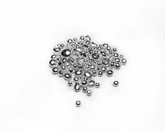 Fine Silver Casting Grain | 99.99% Pure Silver | Clean Fine Silver Nuggets | Real Solid Silver Granule For Jewellery, Bullion & Coin Making