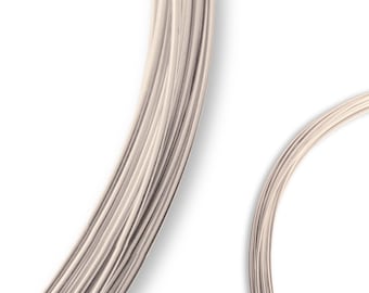 Argentium Silberlotdraht | 50 cm, 2 m | 0,8 mm Dicke | Leicht, Mittel, Schwer | Silberlot für die Schmuckherstellung | Schmucklot