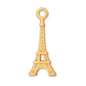 最終値下げ [現地購入]Pandora エッフェル塔 ゴールドチャーム Pandora charm gold plated eiffel tower - Etsy 日本