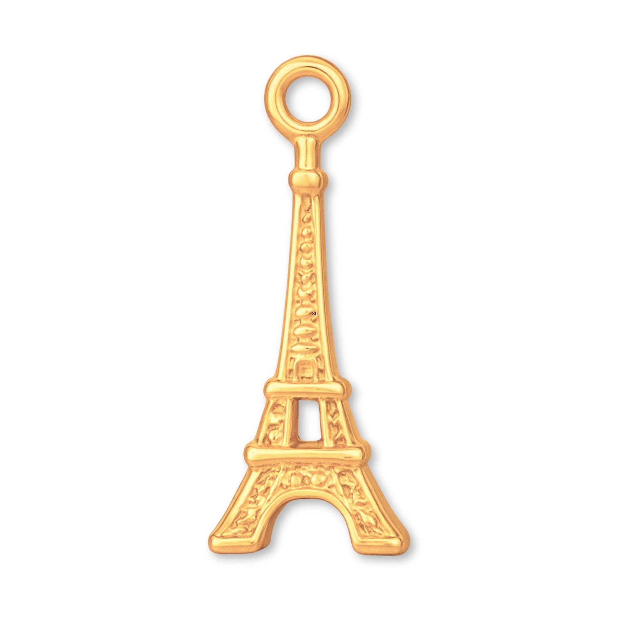 Pandora charm gold plated eiffel tower - Etsy 日本