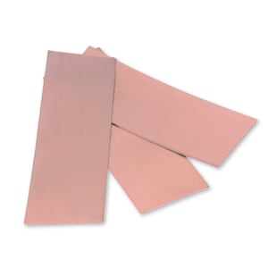 14k Rose Gold Solder Sheet, 585 Pink Gold Solder Strip, Medium Hard Soldering Sheet For Jewellery Making & Repairing, 14ct Rose Gold, 1 Gram