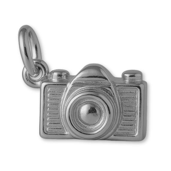 Solid 950 Platinum SLR Camera Charm Trades Tool Charms
