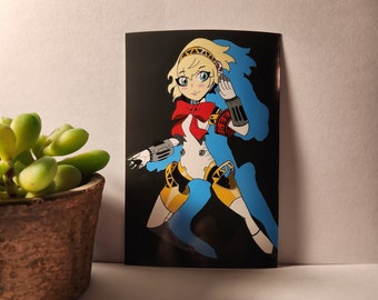 Persona 3 Aigis Glossy Photo Print 8.5x11/4x6