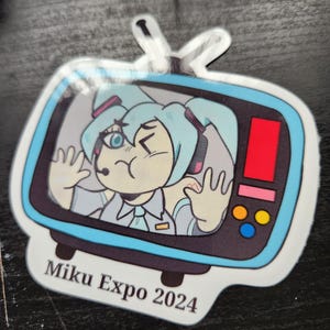 Miku Expo 2024 Waterproof Sticker