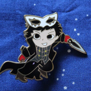 Persona 5 Royal Gold Plated Hard Enamel Pins
