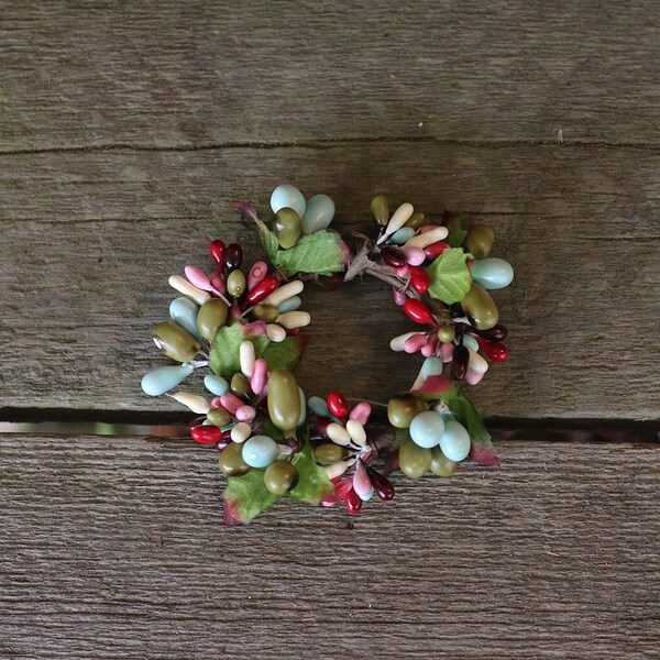 Easter Candle Wreaths Etsy