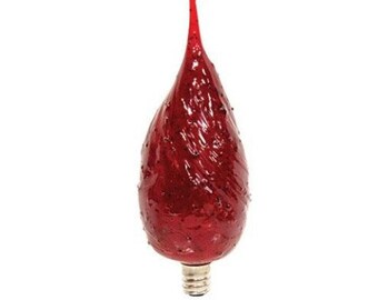 Silicone Dipped Flicker Flame Large Candle-Lite Light Bulb 3640292/3640293 