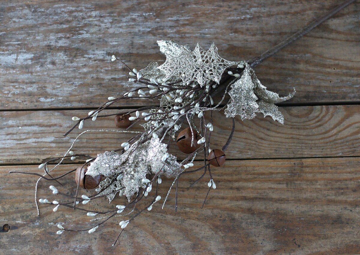 Christmas Picks and Sprays, Winter Wreath Attachments, Rustic