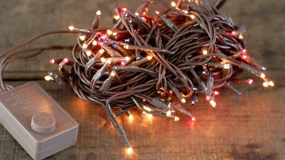 Primitive sale twinkle lights
