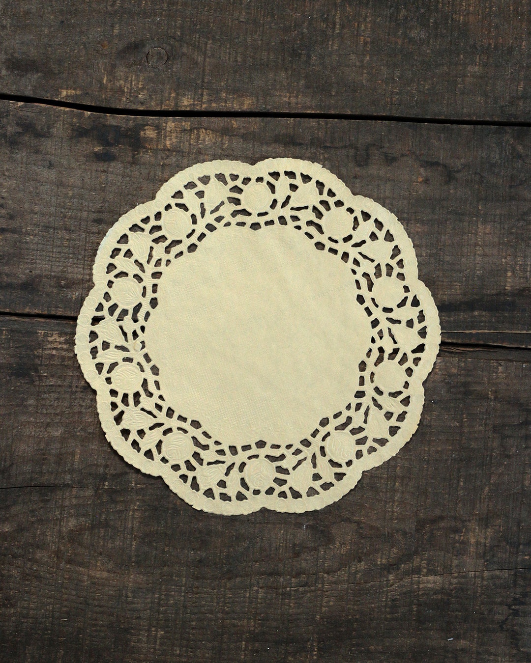 8 Inch Kraft Paper Doilies Set of 20 Rustic Wedding Table Etsy