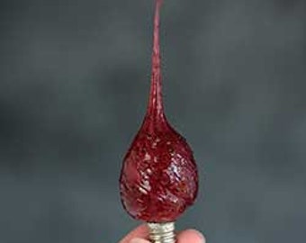 10 Count Primitive Silicone Dipped Bulb and Brown Cord String Lights