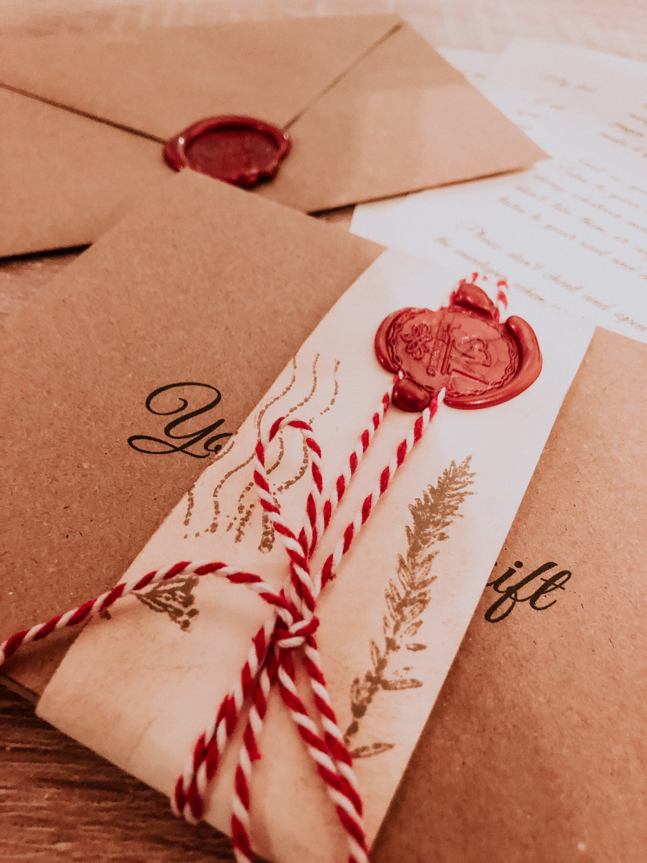OIAGLH Valentine's Day Wax Seal Stamp Set,Vintage Wax Envelope