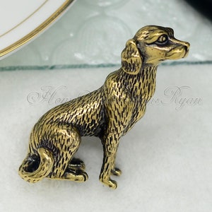 Brass Dog Knobs Antique bronze Solid Brass Knob Kitchen Cabinet Handle Pulls Knob Brass Drawer pull Dresser Handle Unique Furniture Hardware