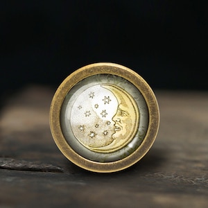 Moon Star Knobs Drawer Knobs Pulls Kitchen Cabinet Pulls Handle Furniture handle Exquisite Dresser Knob Door Knob Decor Furniture Hardware