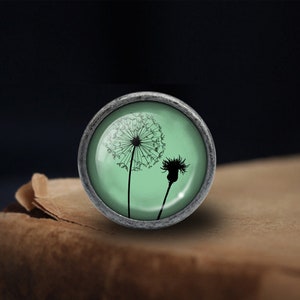 Dandelion Knobs Drawer Knobs Pulls Kitchen Cabinet Pulls Handle Furniture handle Exquisite Dresser Knobs Door Knobs Decor Furniture Hardware image 2