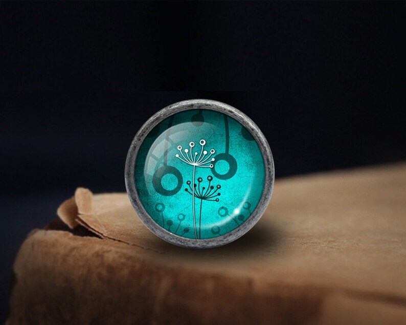 Tarassaco Manopole Cassetto Pomelli Tira Kitchen Cabinet Tira Maniglia Maniglia Mobili Maniglia Squisita Cassettiera Manopole Porta Knobs Decor Mobili Hardware immagine 1