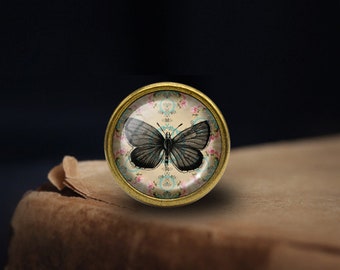 Mariposa Perillas Cajón Perillas Tira De Gabinete de Cocina Tiradores Manija De Muebles Exquisito Tocador Perillas Perilla de Puerta Decoración Muebles Ferretería