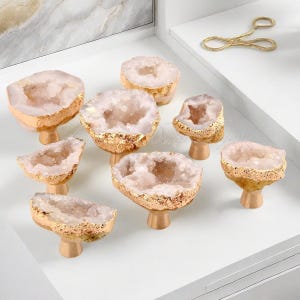 Crystal brass base drawer knob, Cabinet Knobs dresser knob, cupboard drawer pulls, modern dresser knobs, furniture makeover hardware
