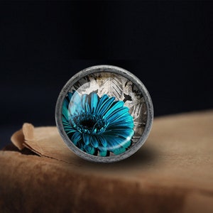 Zonnebloem knoppen lade knop trekt keuken kabinet trekt handvat meubel handvat prachtige dressoir knop deurknop decor meubels hardware