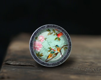 Bird Knobs Drawer Knobs Pulls Kitchen Cabinet Pulls Handle Furniture handle Exquisite Dresser Knobs Door Knob Decor Furniture Hardware