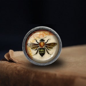 Bee Knobs Drawer Knobs Pulls Kitchen Cabinet Pulls Handle Furniture handle Exquisite Dresser Knobs Door Knob Decor Furniture Hardware image 2