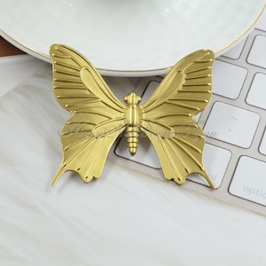 Butterfly Brass Knob Cabinet Pulls Drawer Knob Dresser Pull Kitchen Knobs Pulls Cabinet Pull Hardware Dresser Handles Furniture Hardware