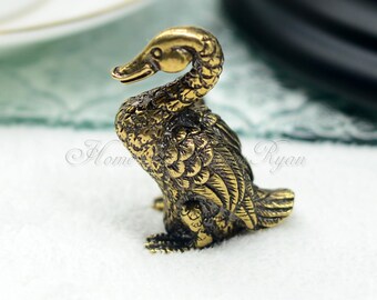 Brass Duck Knob Antique bronze Solid Brass Knob Kitchen Cabinet Handle Pulls Knob Brass Drawer pull Dresser Handle Unique Furniture Hardware